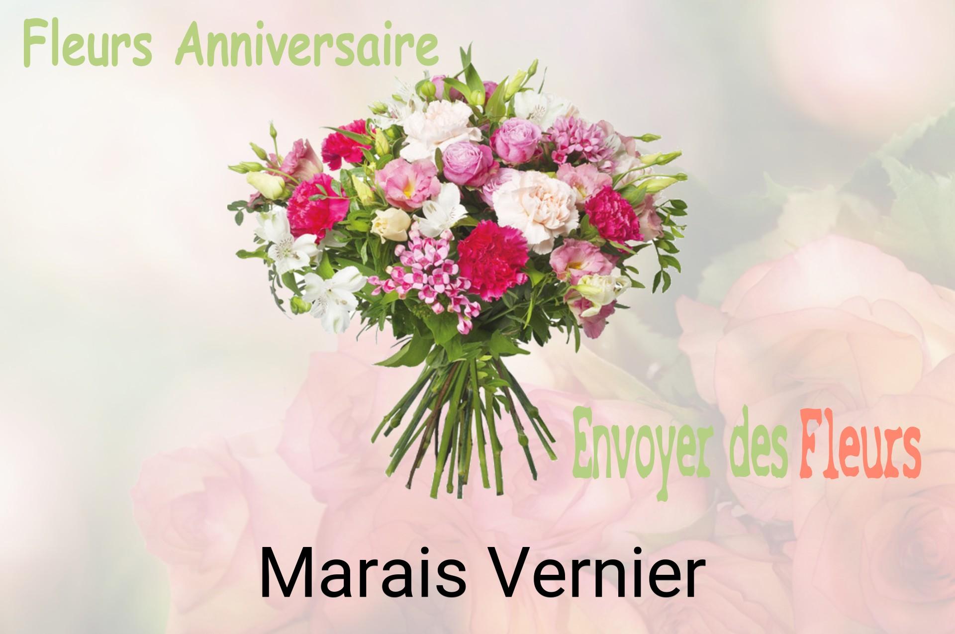 Bouquet de fleurs d’anniversaire livré à Marais-Vernier