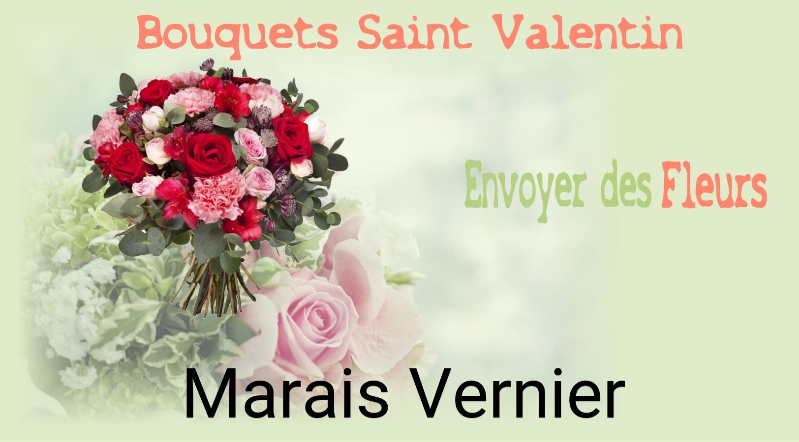 Roses de Saint-Valentin livrées à Marais-Vernier